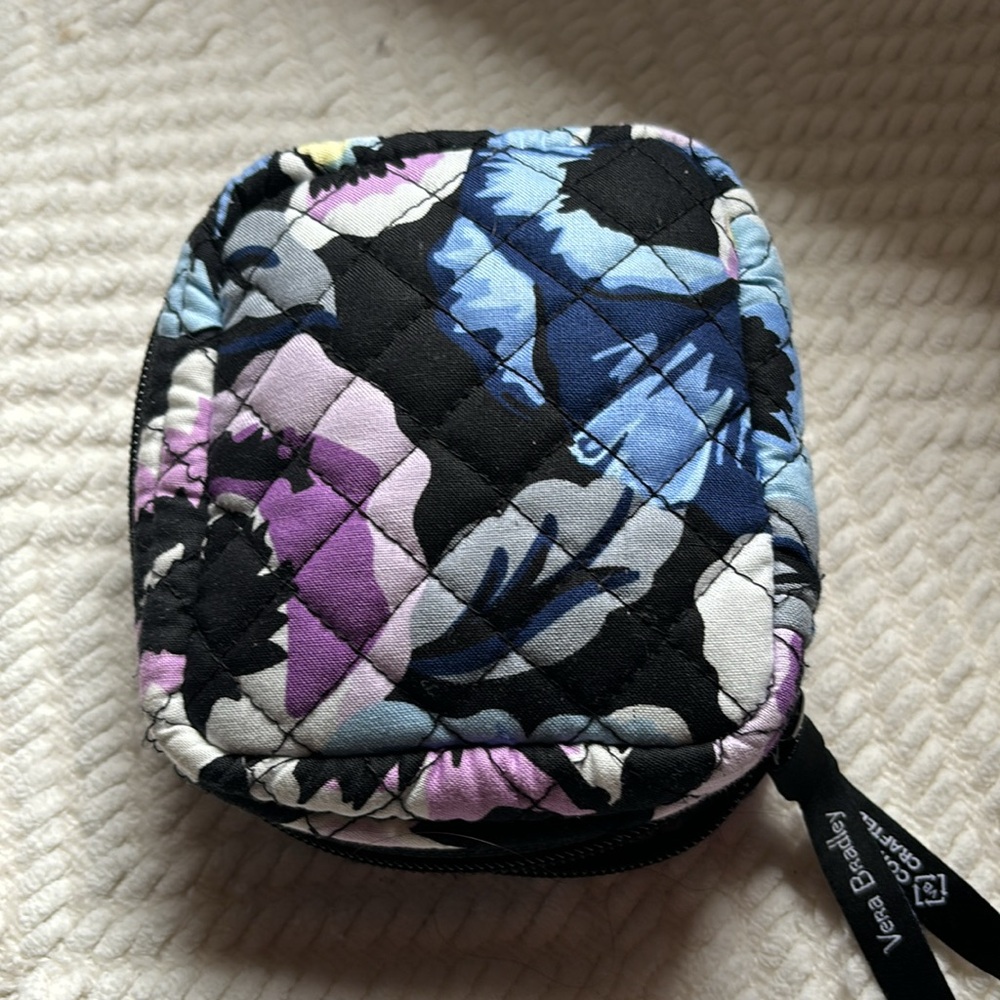 🌸Vera Bradley Women's Cotton Zip-around Mini Tech Organizer🌸